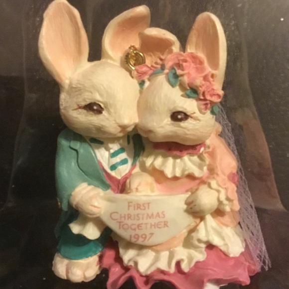 Hallmark “First Christmas Together 1997” Keepsake Christmas Ornament - Picture 1 of 3